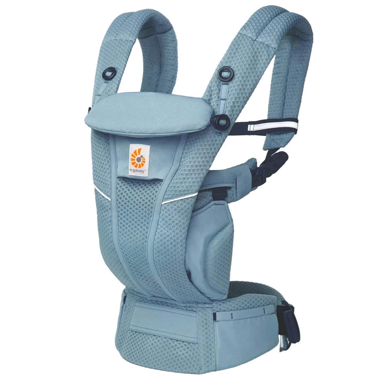 Skip Hop Ergobaby Omni Breeze Baby Carrier - Slate Blue - Image 7