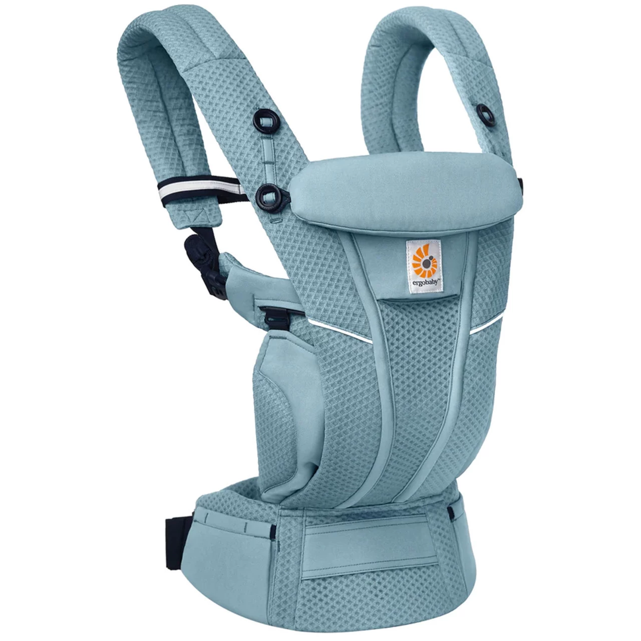 Skip Hop Ergobaby Omni Breeze Baby Carrier - Slate Blue - Image 2