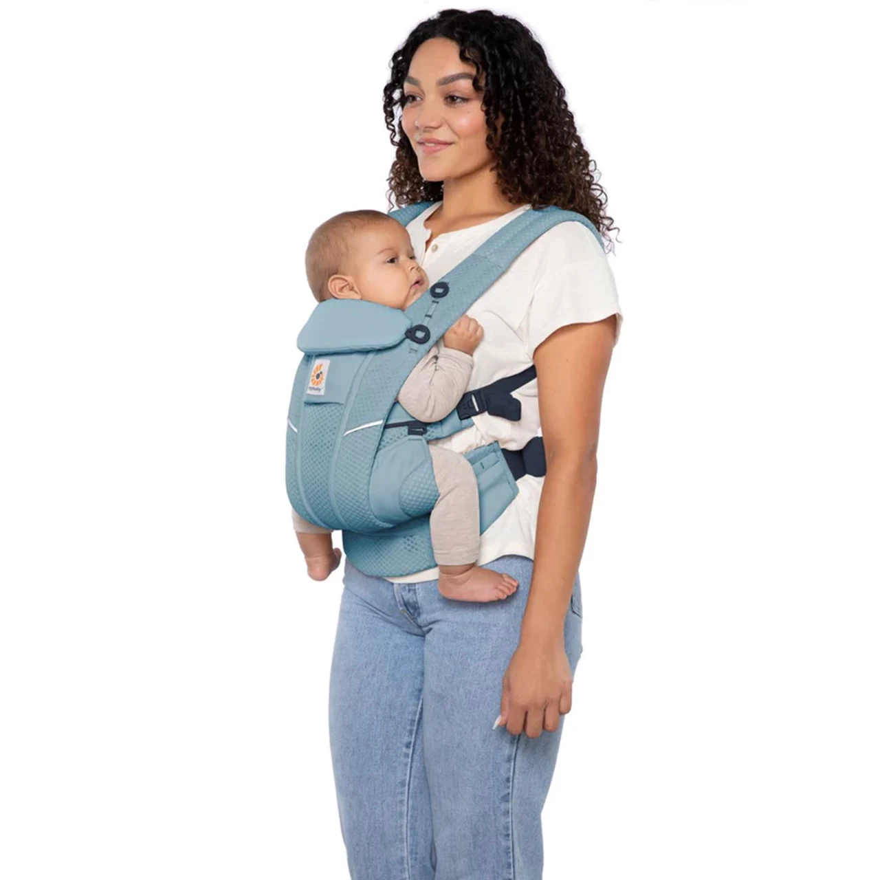 Skip Hop Ergobaby Omni Breeze Baby Carrier - Slate Blue