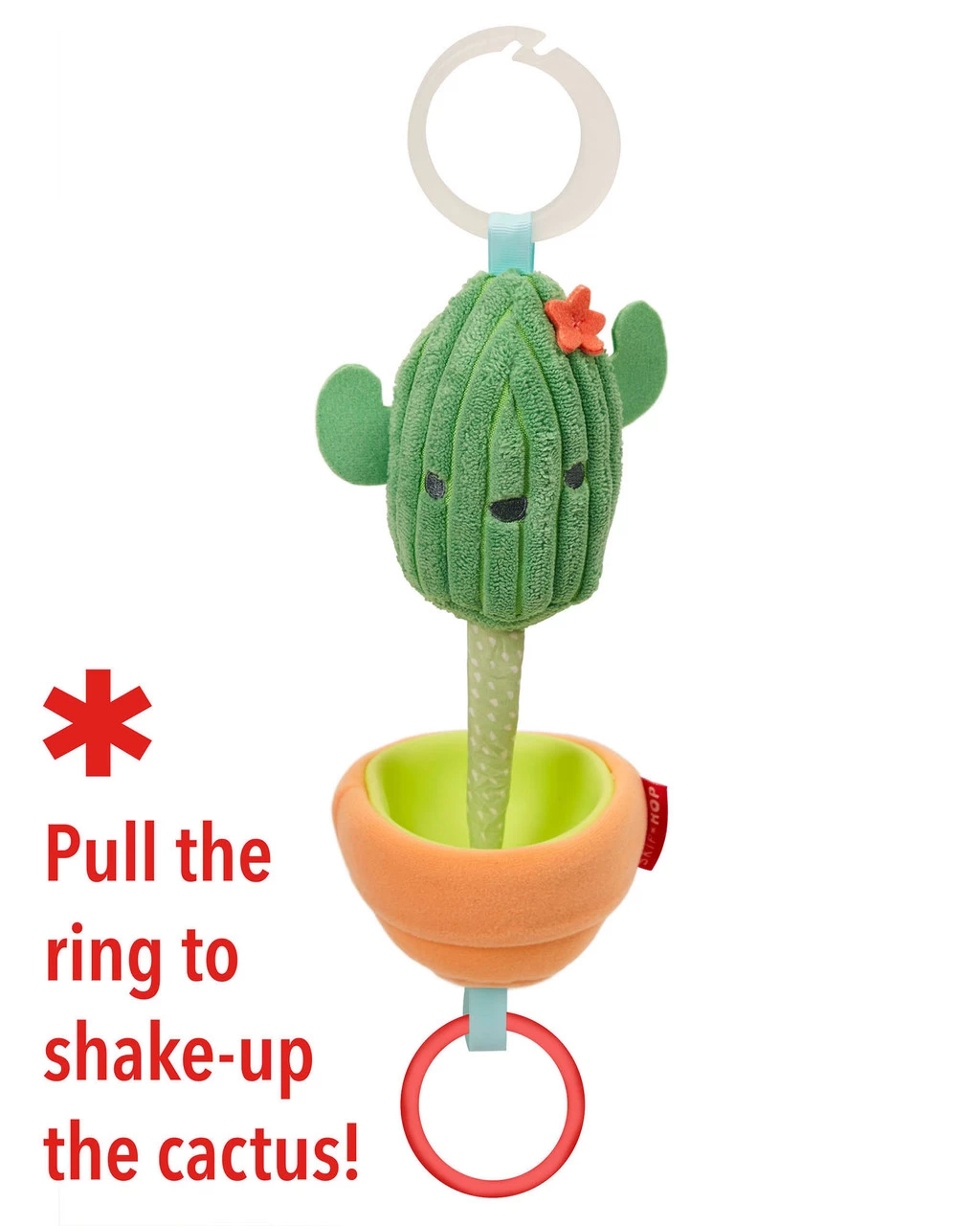 Skip Hop Farmstand Jitter Cactus Stroller Toy