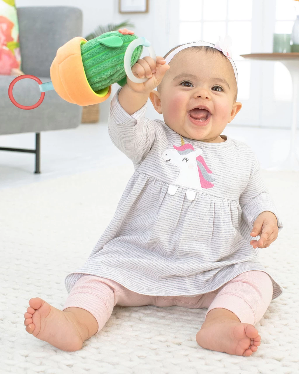 Skip Hop Farmstand Jitter Cactus Stroller Toy - Image 6