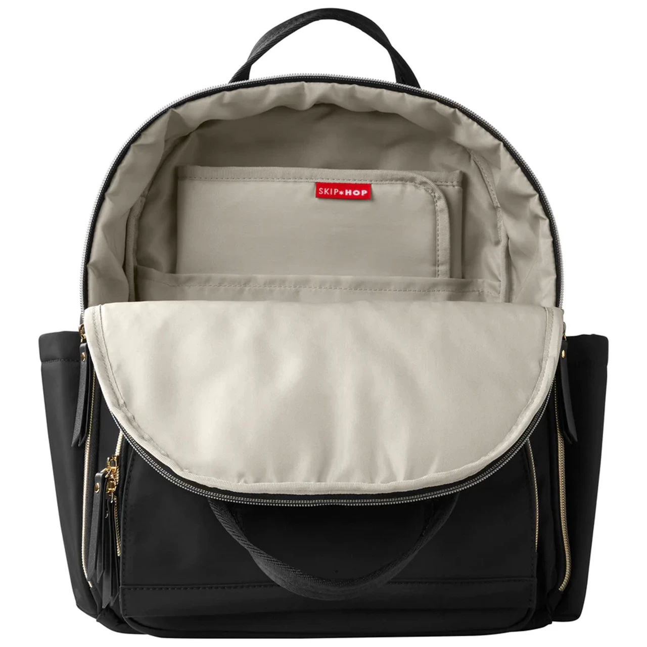 Skip Hop Go Envi Lux Nappy Backpack - Black - Image 7