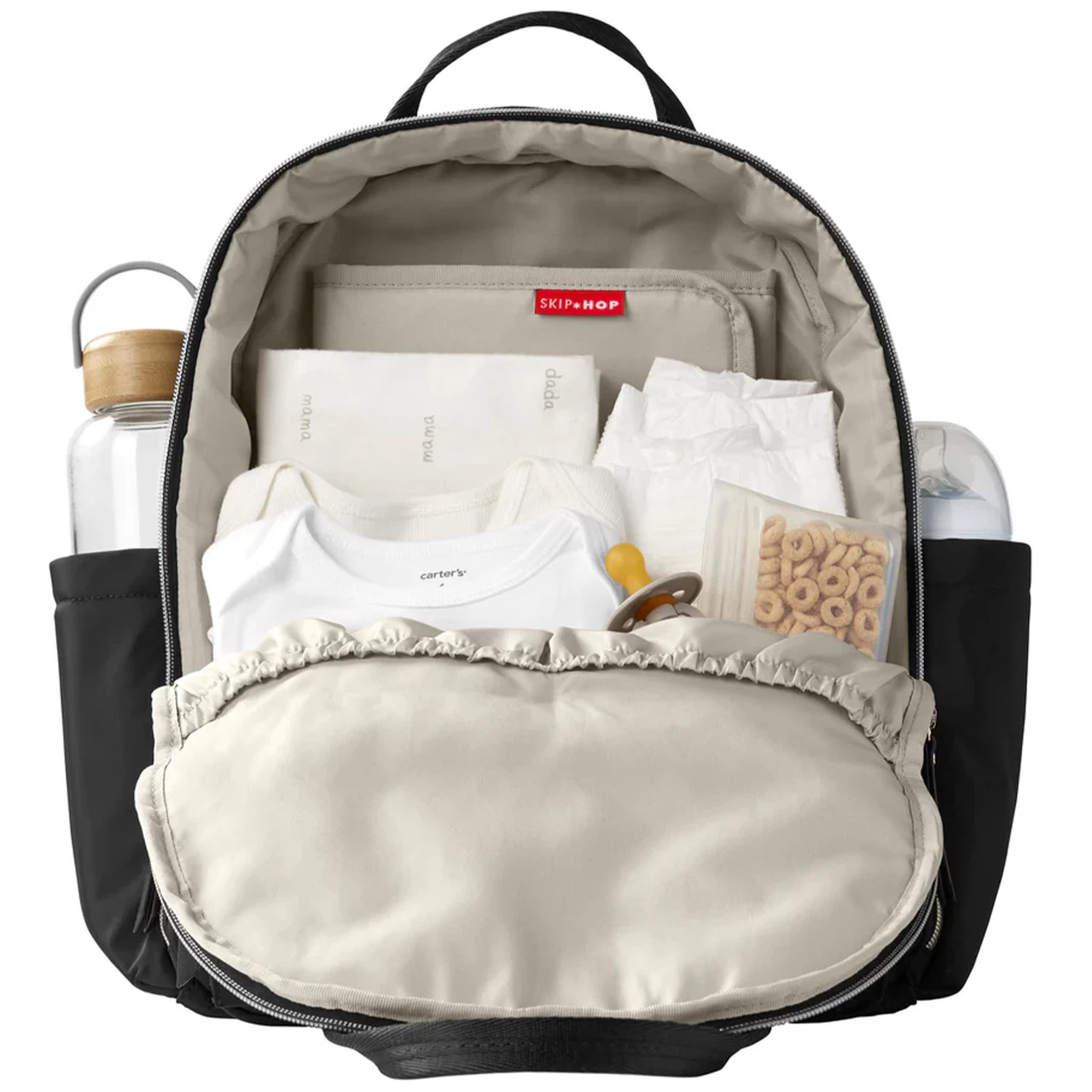 Skip Hop Go Envi Lux Nappy Backpack - Black - Image 5