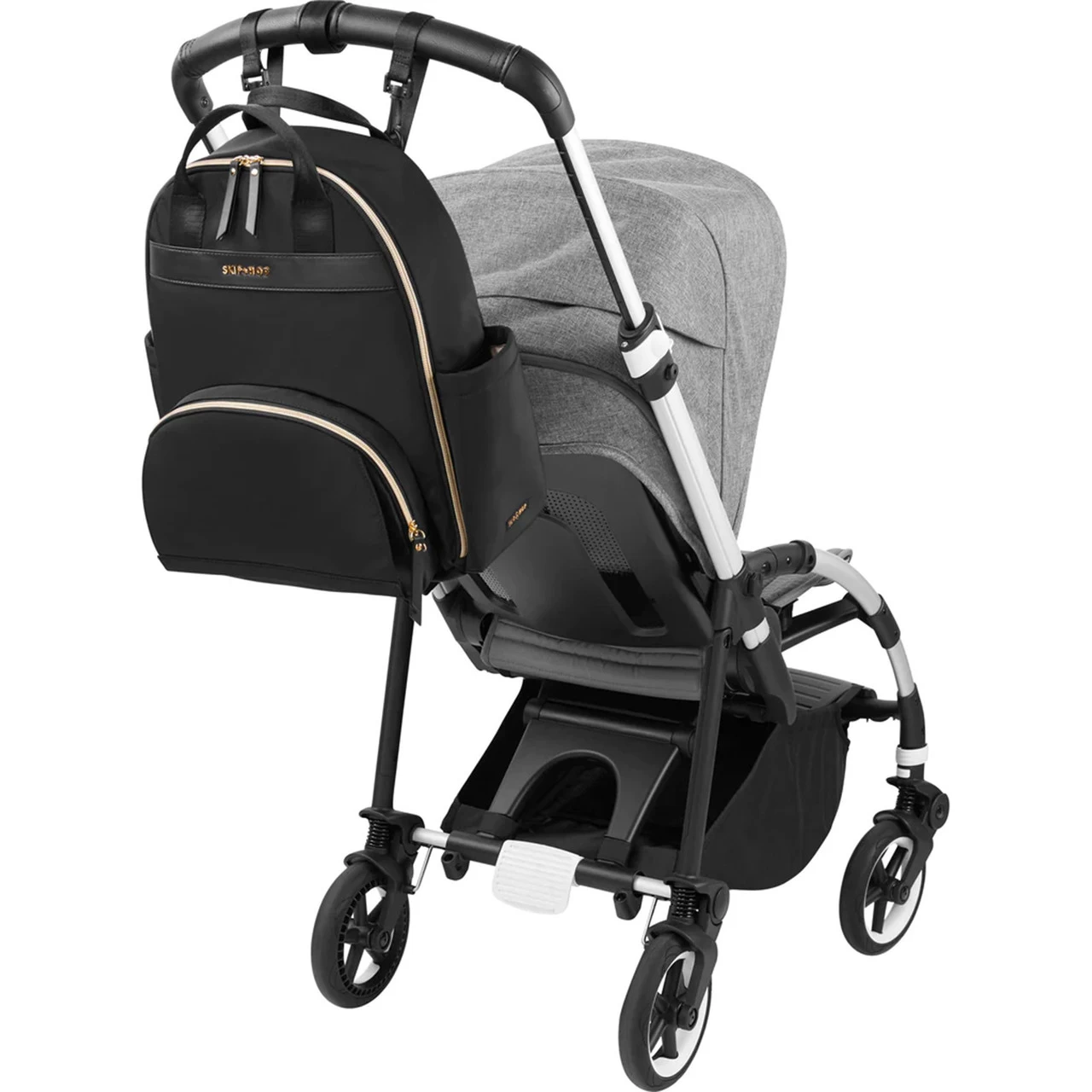 Skip Hop Go Envi Lux Nappy Backpack - Black - Image 9