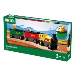 BRIO Safari Toy Train - 3 Pieces