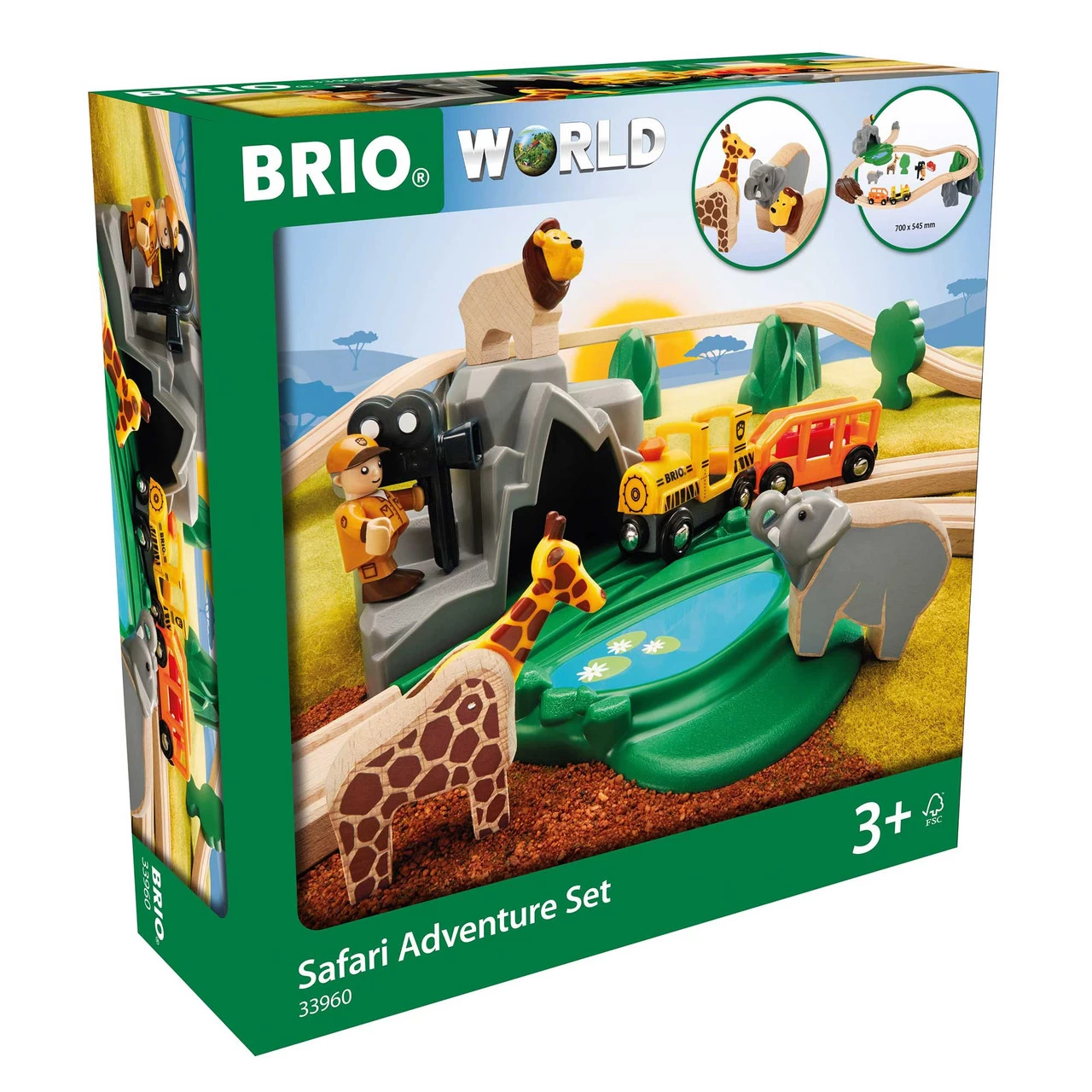 BRIO Safari Adventure Set - 26pcs