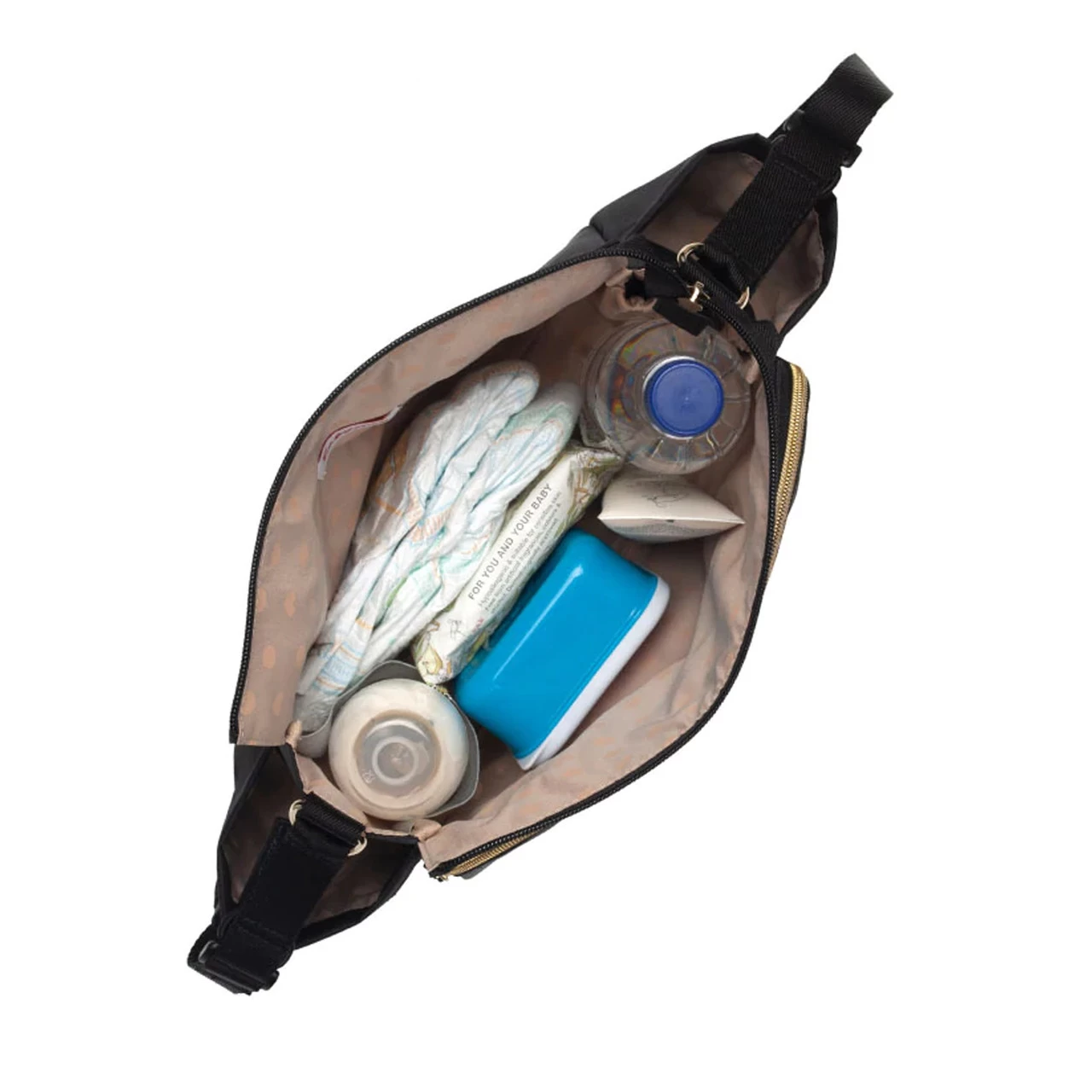 Babymel Amber Stroller Bag - Black - Image 2