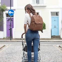 Babymel Robyn Convertible Nappy Backpack - Tan