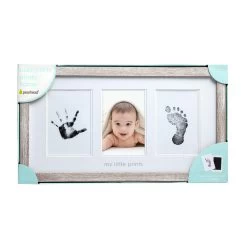 Pearhead Babyprints Rustic Frame