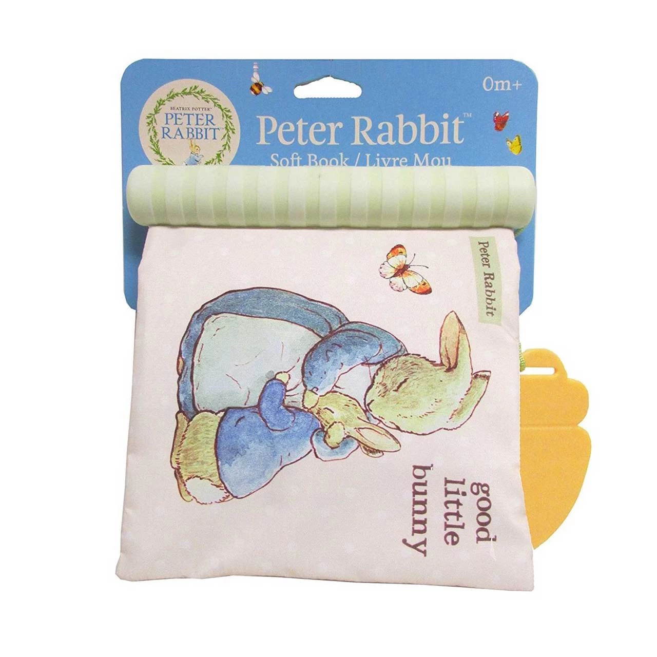 Beatrix Potter Peter Rabbit Soft Book With Teether - Image 3