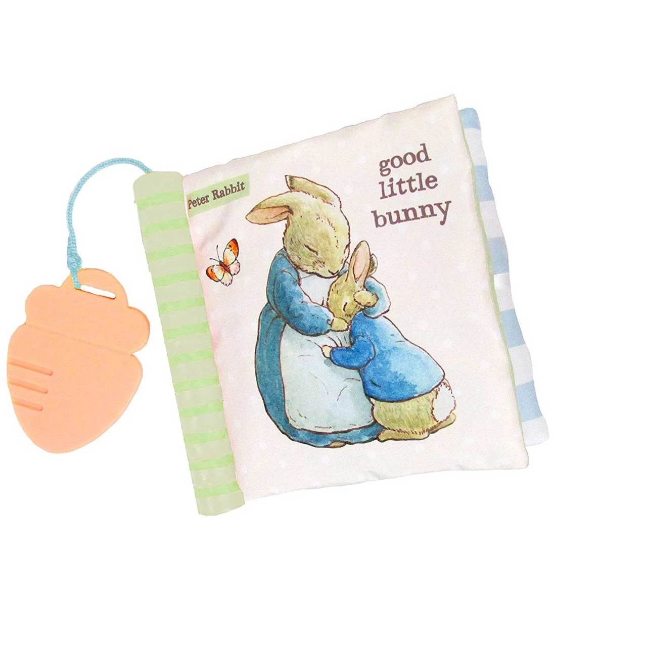 Beatrix Potter Peter Rabbit Soft Book With Teether - Image 2