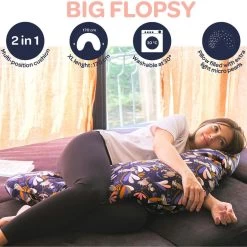 Red Castle Big Flopsy Maternity Pillow -Print Jersey Lorena