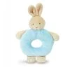Bunnies By The Bay Bunny Ring Rattle - Blue