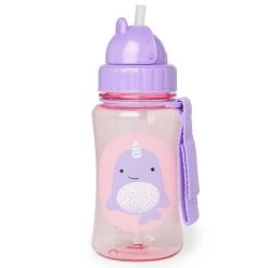 Skip Hop Zoo Straw Bottle - Narwhal