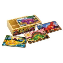Melissa And Doug Melissa & Doug Jigsaw Puzzles In A Box - Dinosaurs
