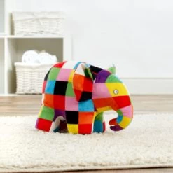 Elmer Patchwork Elephant Plush Toy (20cm)
