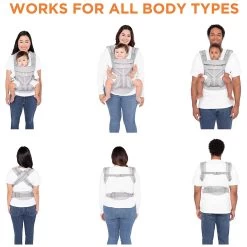 Ergobaby Omni 360 Cool Air Mesh Baby Carrier - Onyx Black