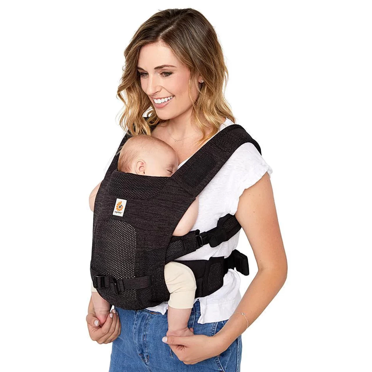 Ergobaby Aerloom Lightweight Baby Carrier - Black - Image 4