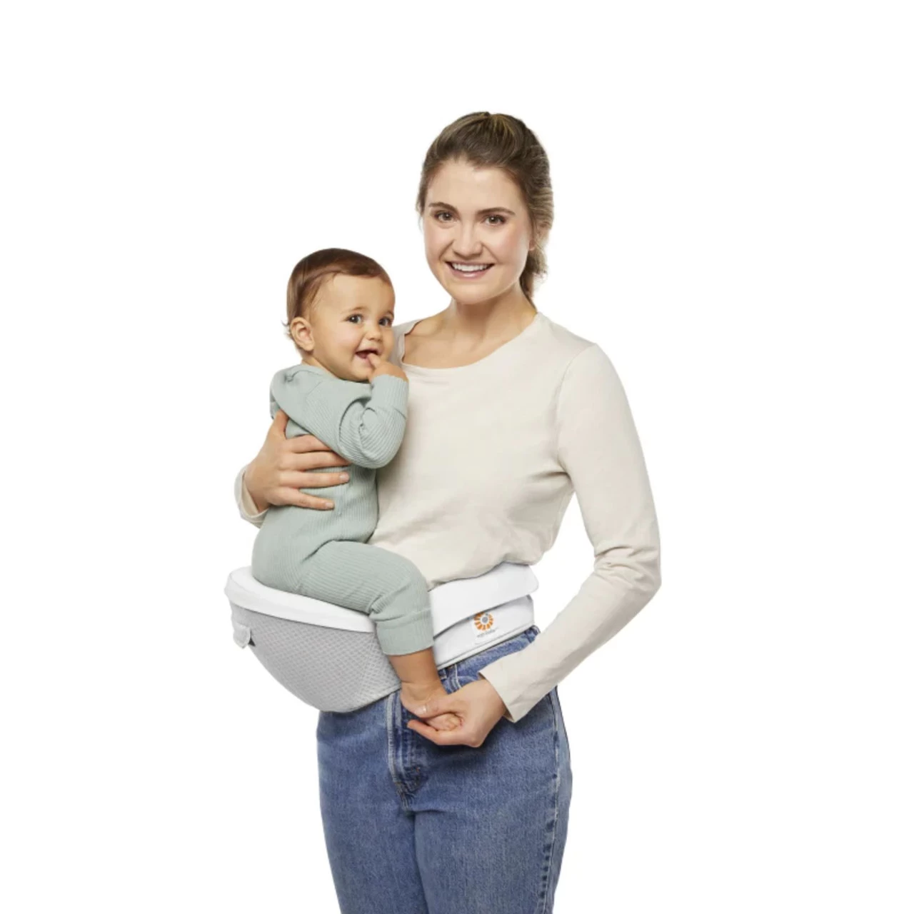 Ergobaby Alta Hip Seat Baby Carrier - Pearl Grey - Image 2