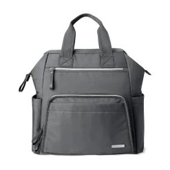 Skip Hop Main Frame Wide Open Baby Backpack - Charcoal