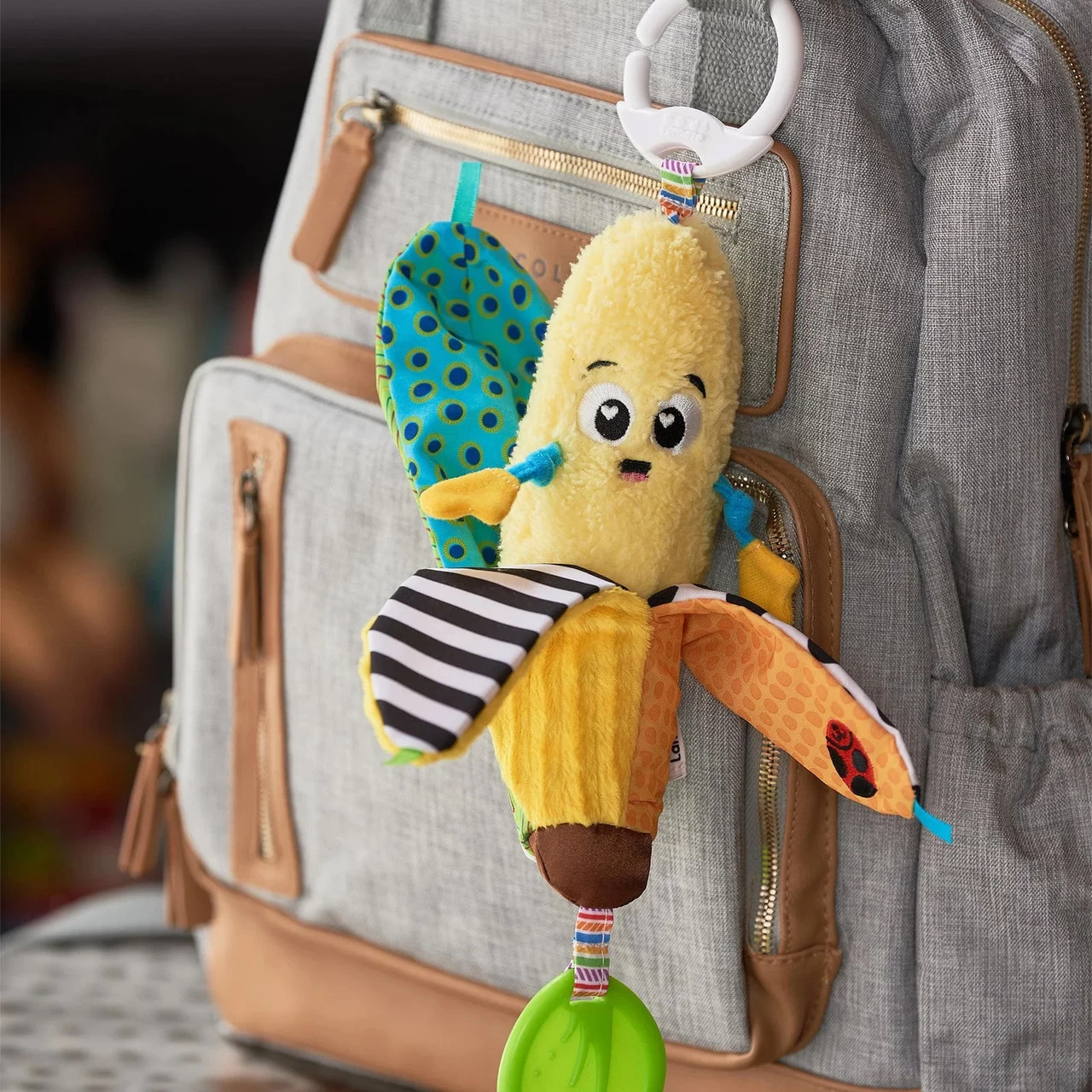 Lamaze Bea The Banana Clip & Go Stroller Toy - Image 2