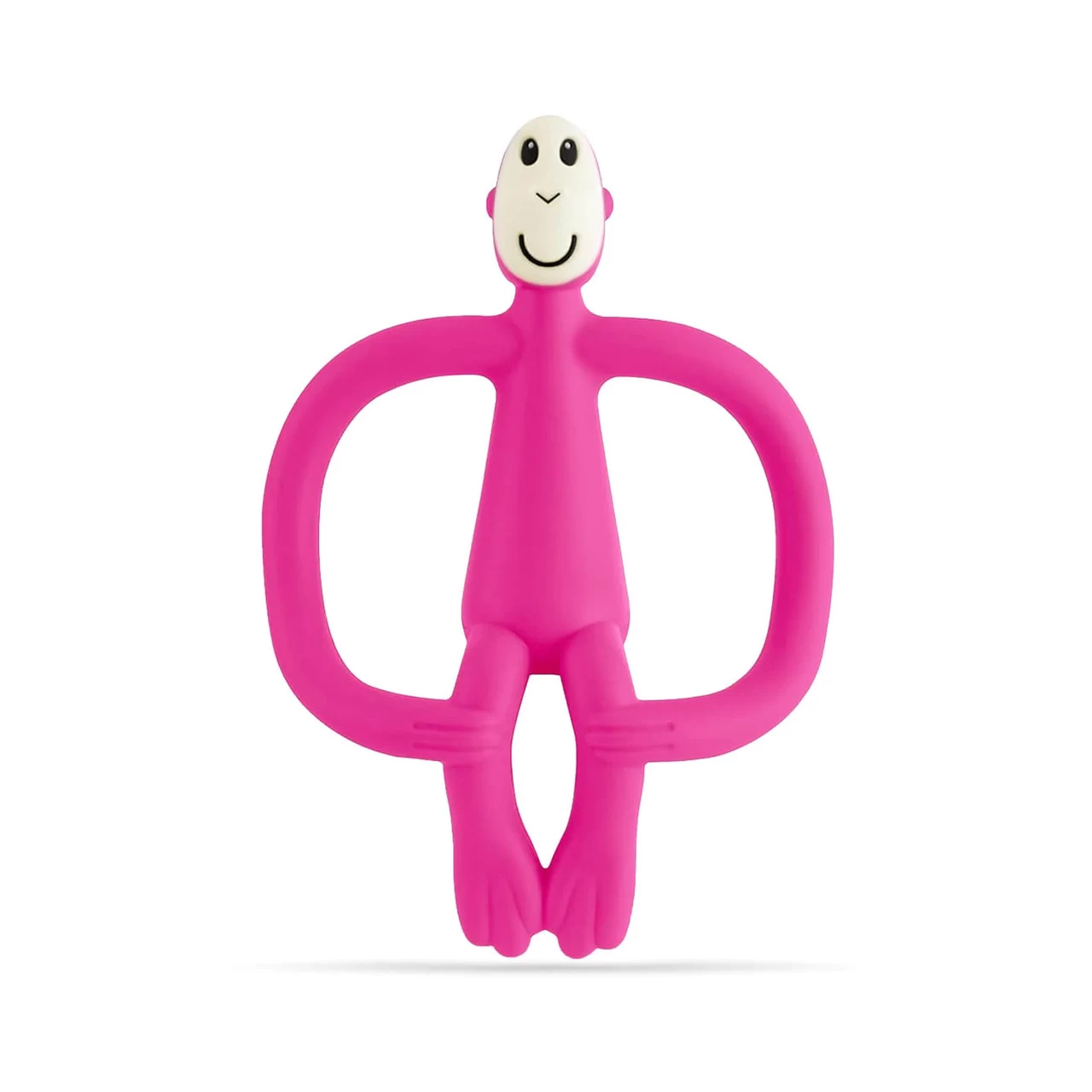 Matchstick Monkey Teether - Hot Pink