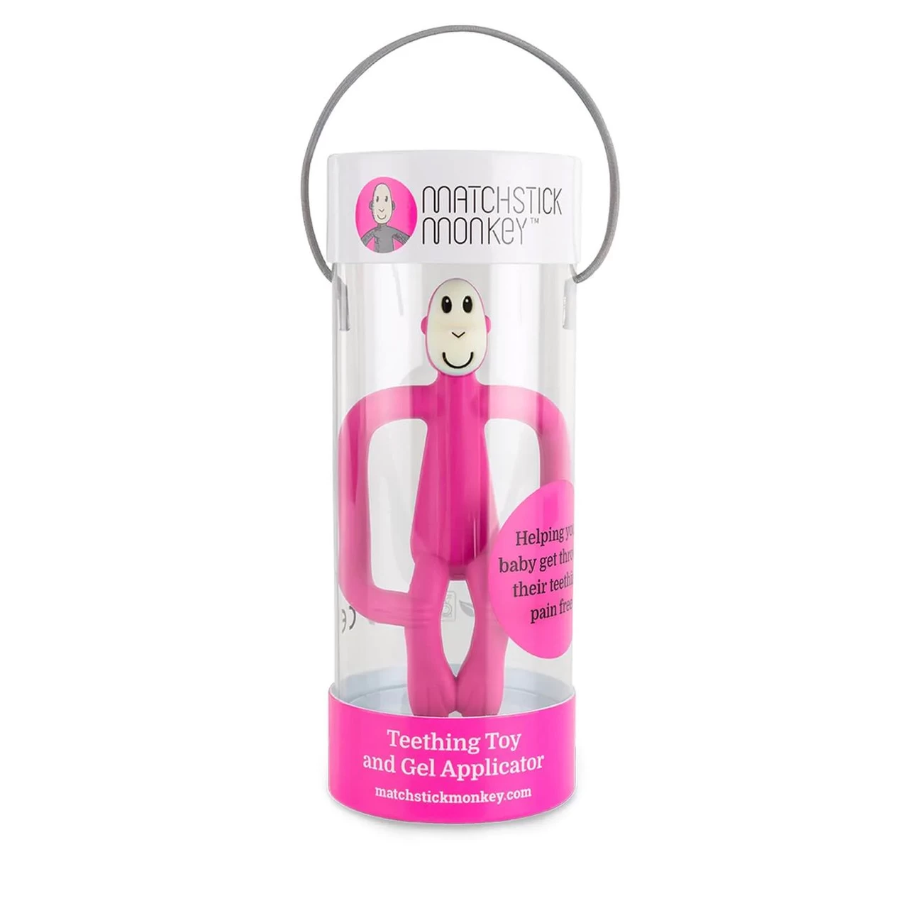 Matchstick Monkey Teether - Hot Pink - Image 6