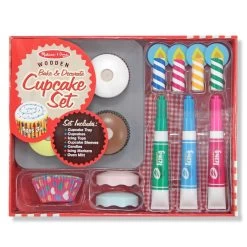 Melissa And Doug Melissa & Doug Bake & Decorate Cupcake Set
