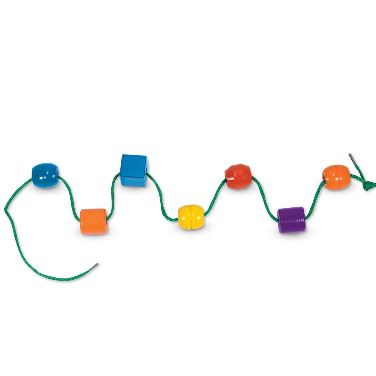 Melissa And Doug Melissa & Doug Jumbo Primary Wooden Lacing Beads