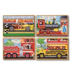 Melissa And Doug Melissa & Doug Jigsaw Puzzles In A Box - Vehicles
