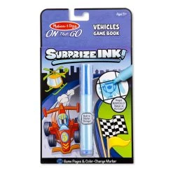 Melissa And Doug Surprize Ink! On The Go Travel Activity Book - Vehicles