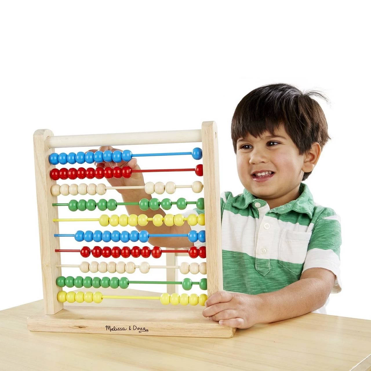 Melissa And Doug Melissa & Doug Classic Wooden Abacus - Image 2