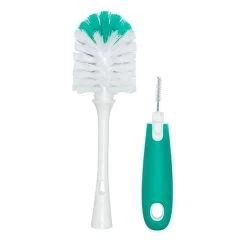 OXO Tot Bottle Brush & Nipple Cleaner With Stand - Teal