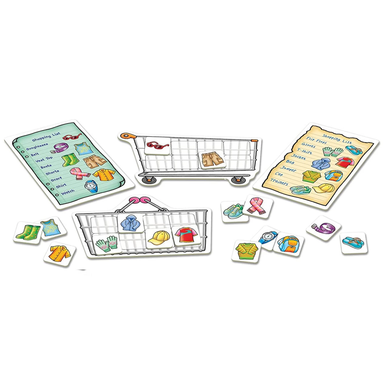 Orchard Toys Game Shopping List Booster Pack - Clothes