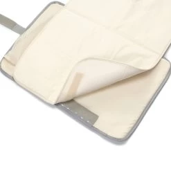 Storksak Organic Change Station - Rain Drop Pale Grey