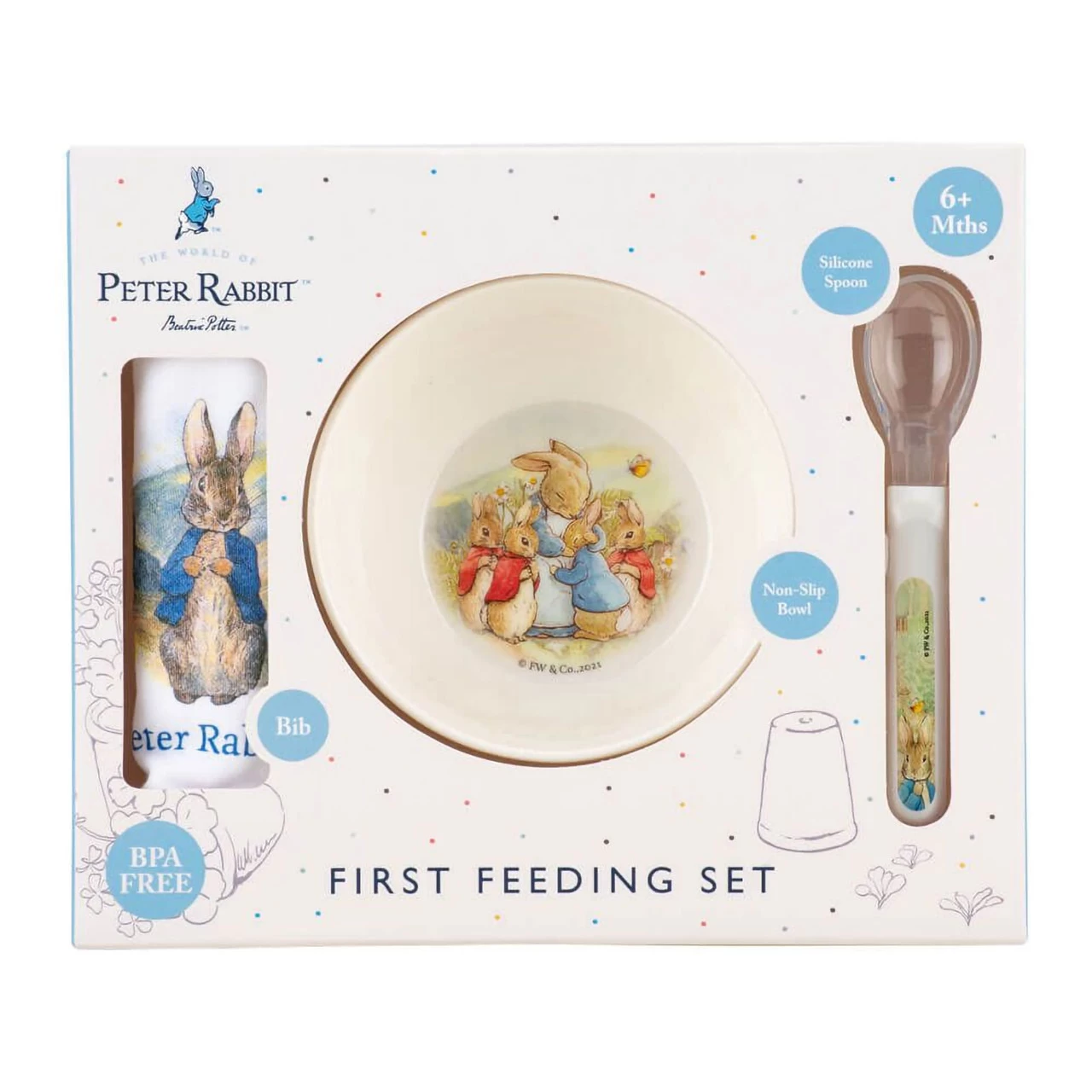 Peter Rabbit 3 Piece First Feeding Set - Image 2