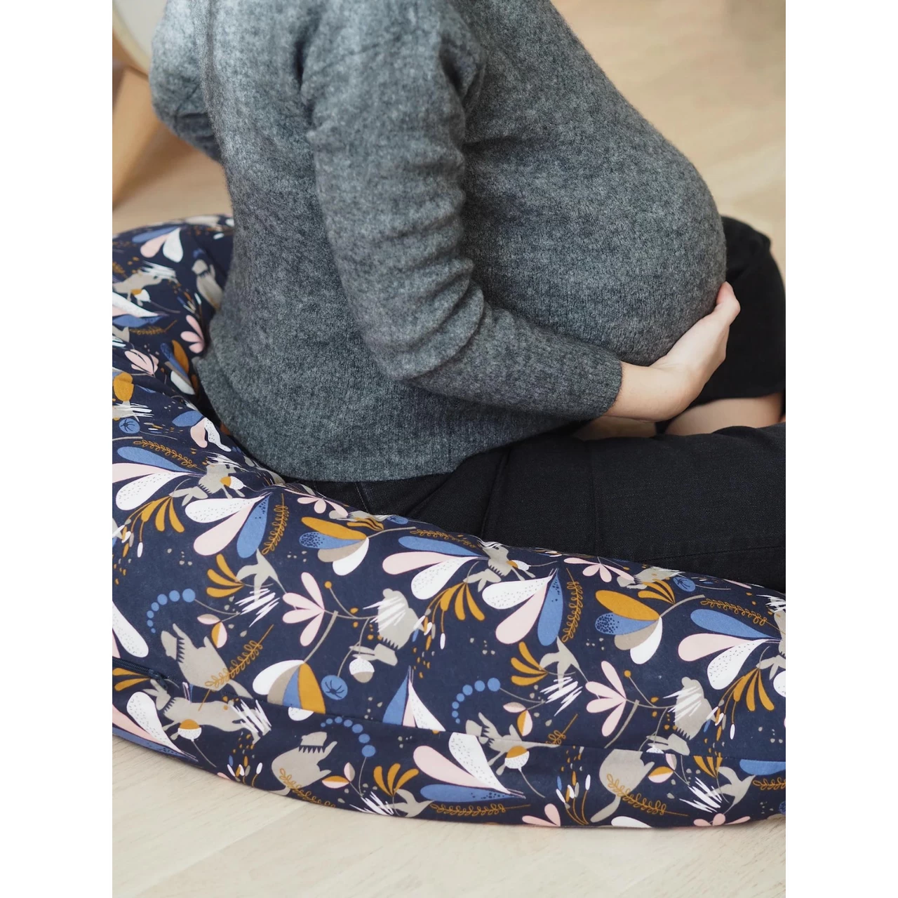 Red Castle Big Flopsy Maternity Pillow - Linen