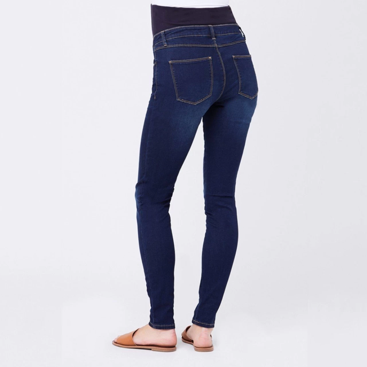 Ripe Maternity Rebel Denim Jeggings - Indigo - Image 2