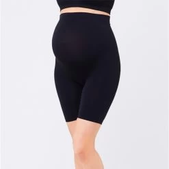 Ripe Maternity Seamless Support Shorts - Black