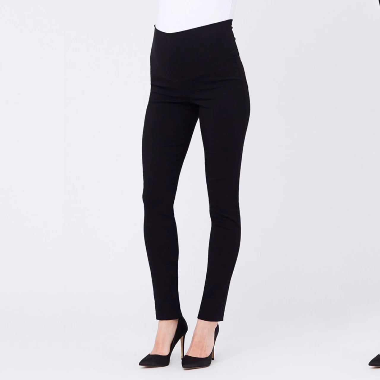 Ripe Maternity Suzie Super Straight Pant - Black - Image 3