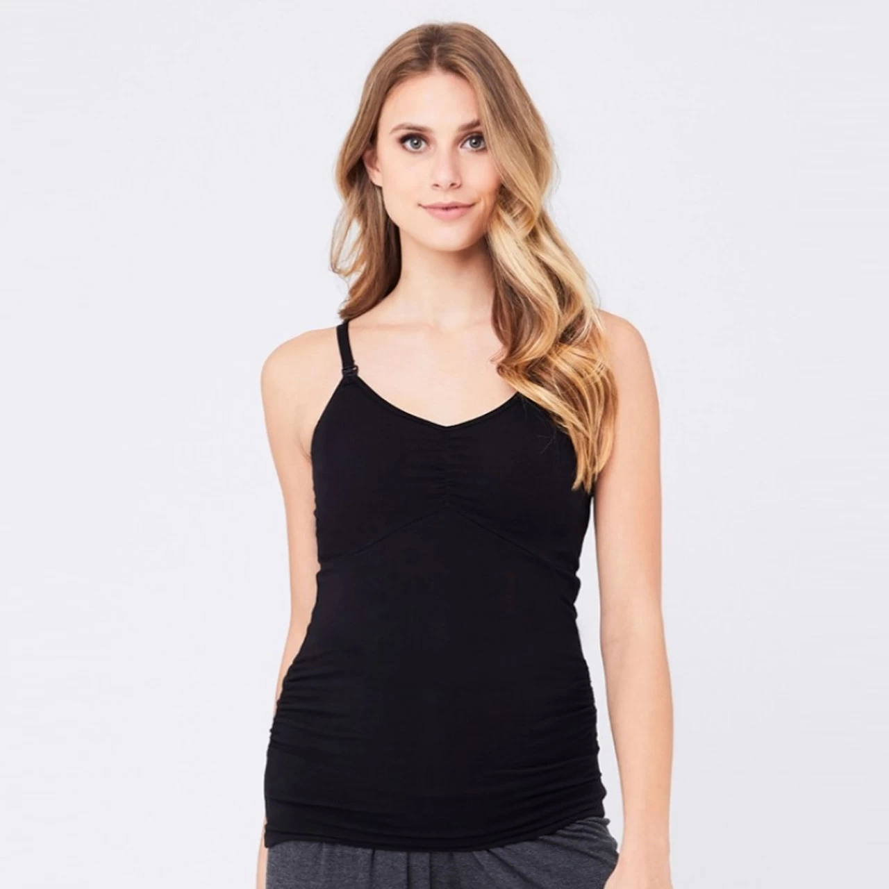 Ripe Maternity Ultimate Express Tank Top - Black - Image 2