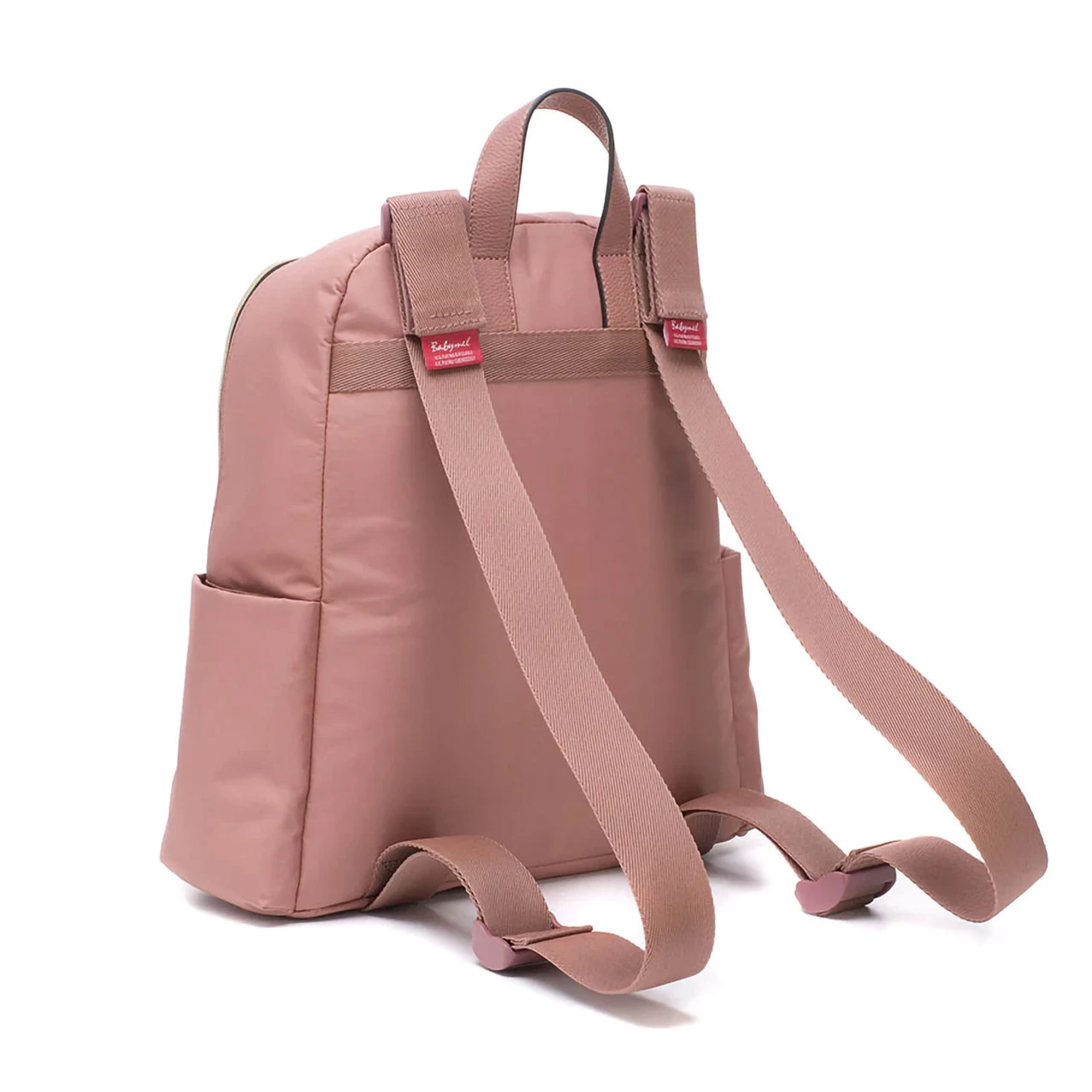 Babymel Gabby Vegan Leather Nappy Backpack - Pink - Image 3