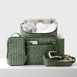 Skip Hop Forma Diaper Backpack - Dark Sage