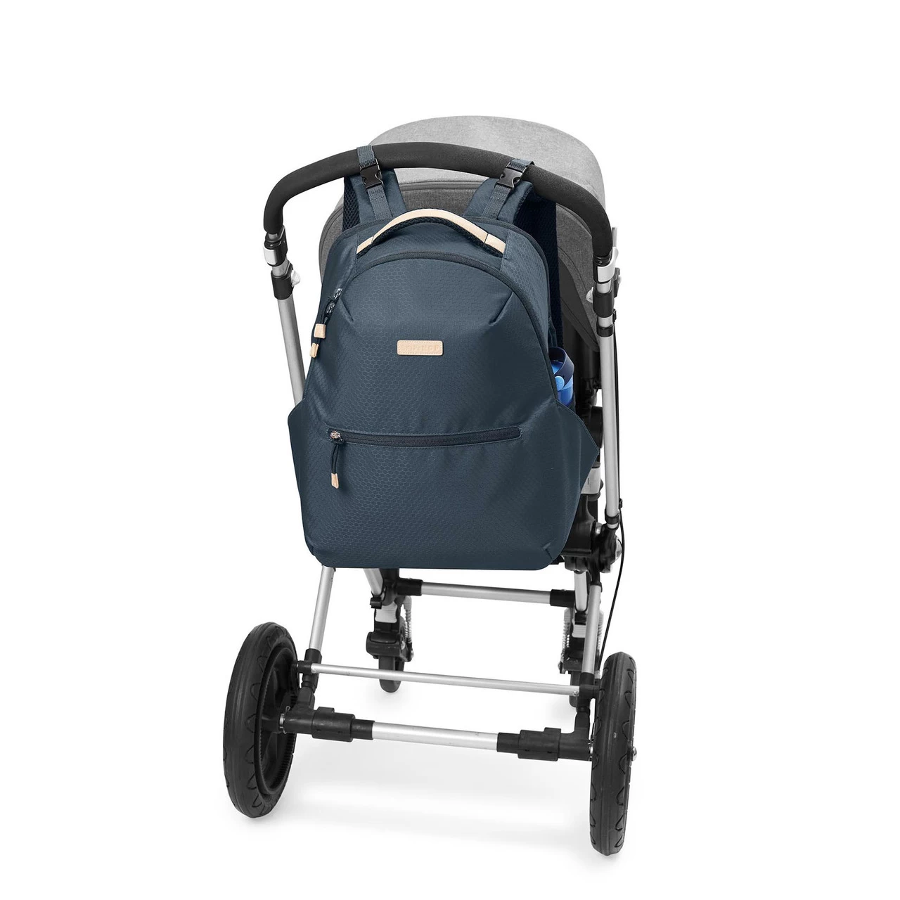 Skip Hop Go Envi Eco-Friendly Nappy Backpack - Grey Blue - Image 2