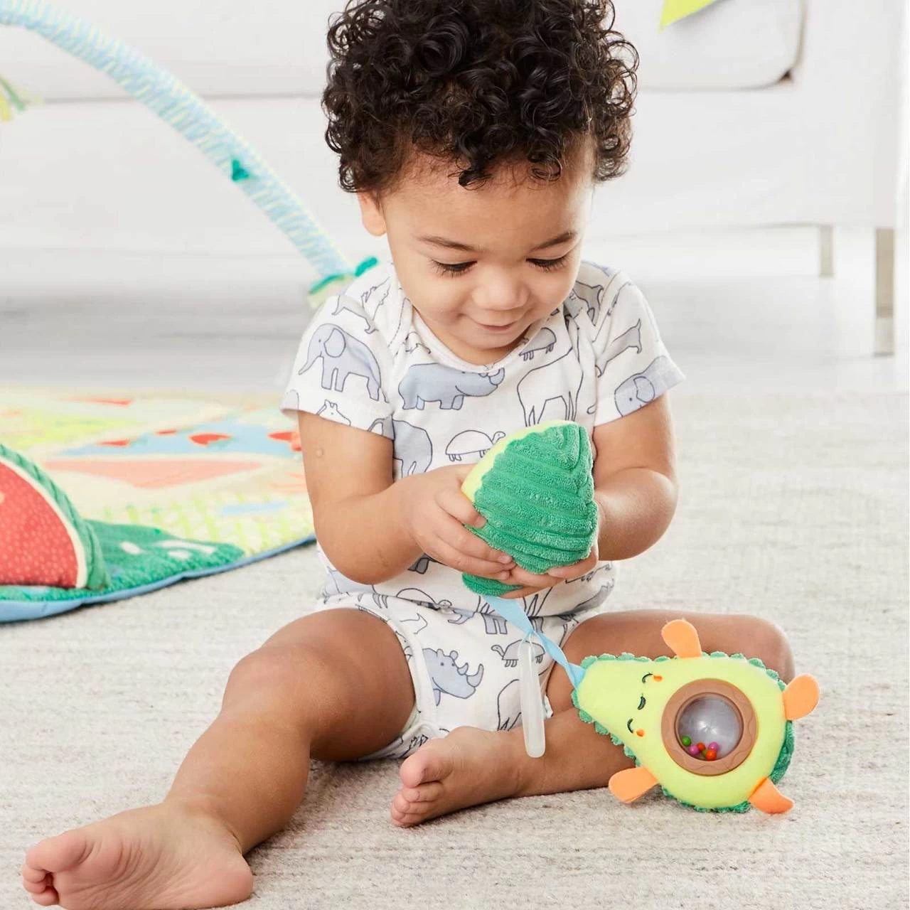 Skip Hop Farmstand Avocado Stroller Toy - Image 3