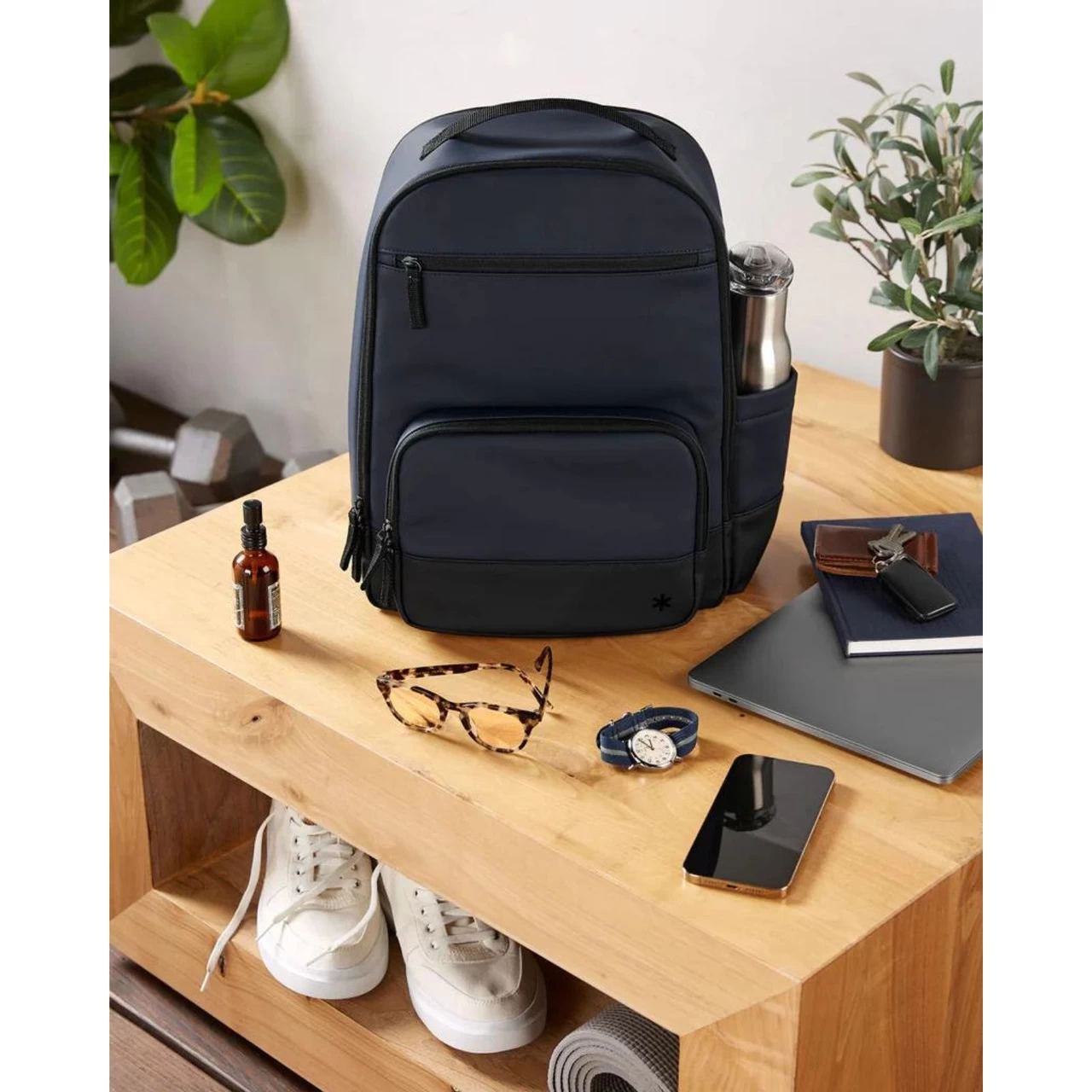 Skip Hop Flex Nappy Bag Backpack - Navy - Image 5