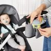 Skip Hop Grab & Go Silicone Pacifier Holder - Grey