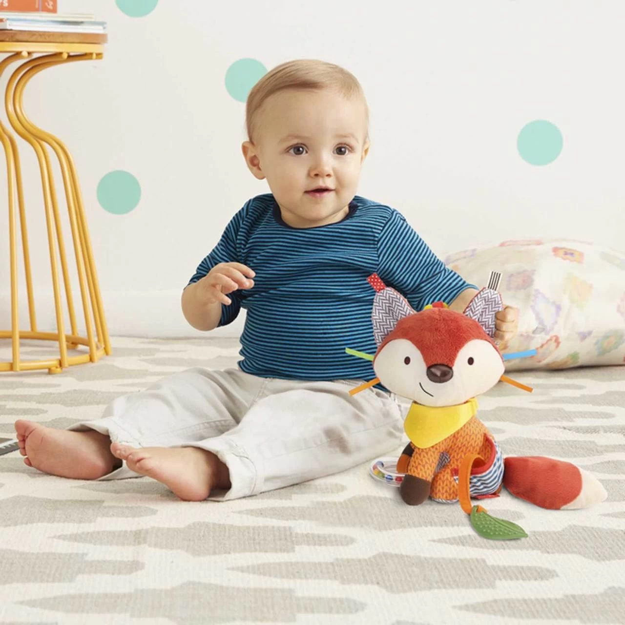 Skip Hop Stroller Bandana Buddies - Activity Fox - Image 2