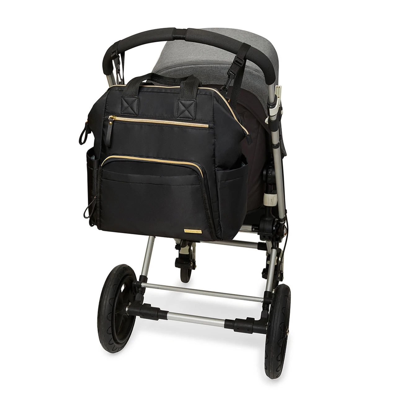 Skip Hop Main Frame Wide Open Baby Backpack - Black - Image 2