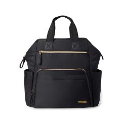 Skip Hop Main Frame Wide Open Baby Backpack - Black